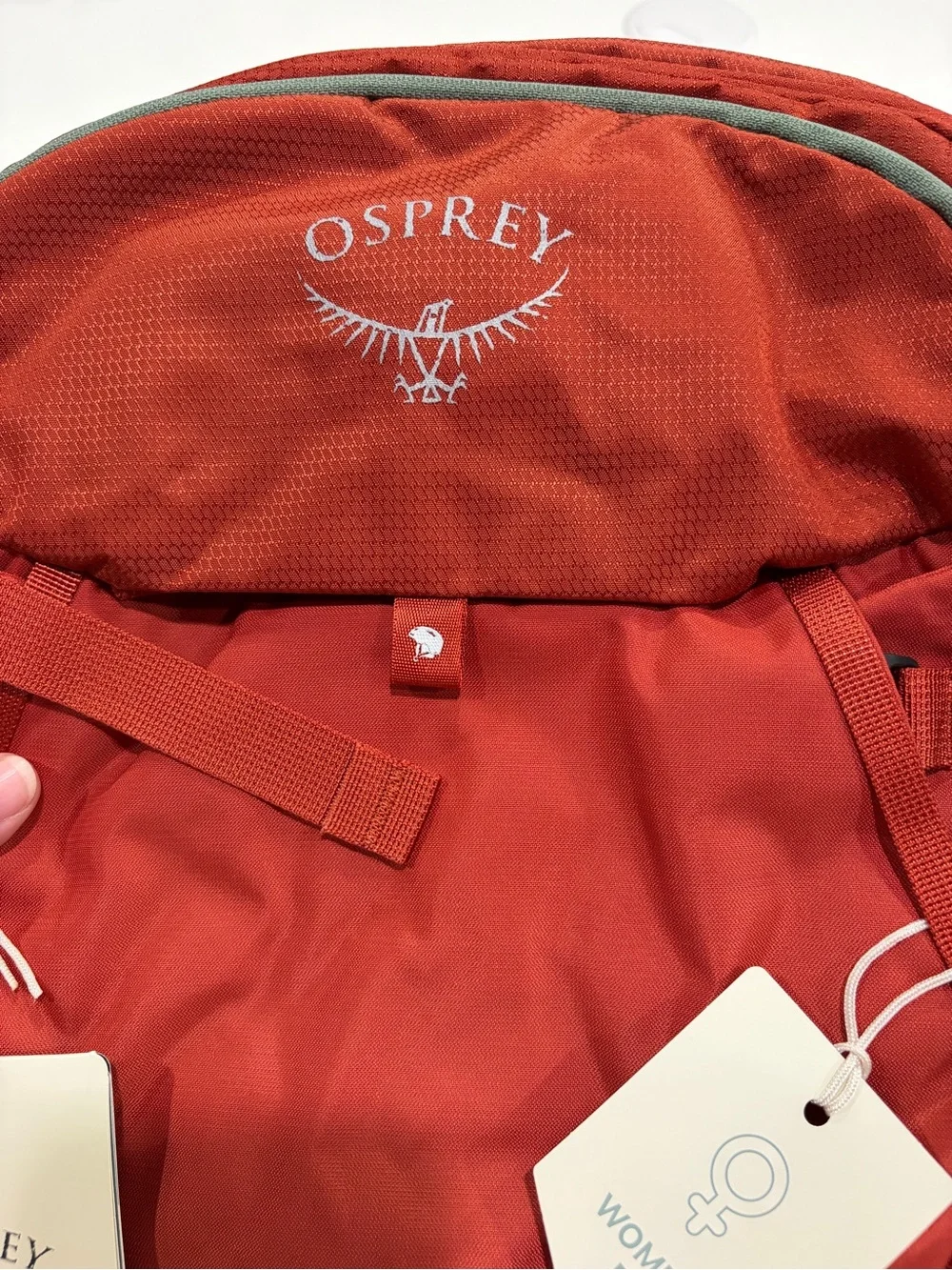 Osprey Women's Sopris 20 L Backpack Emberglow Orange 20L Pack NWT Snow
